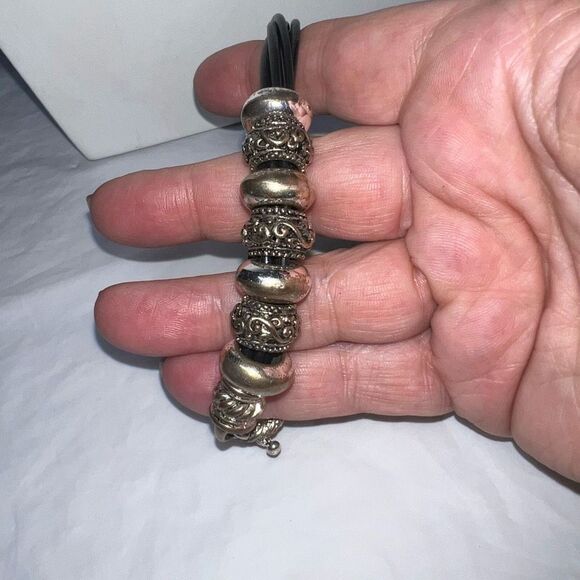 Vintage Abalone Stretch Bracelet - Picture 6 of 6